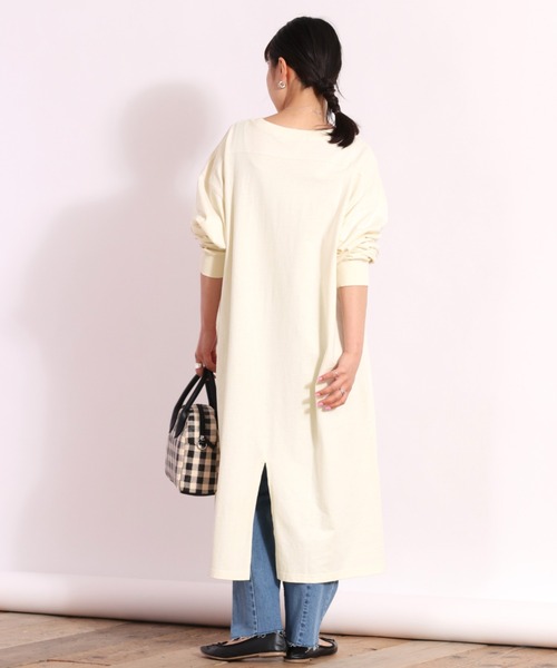 cepo（セポ）の「フットボールカットワンピース（ワンピース・レディース・オフホワイト/ブルー/チャコール・M）」の16枚目の写真