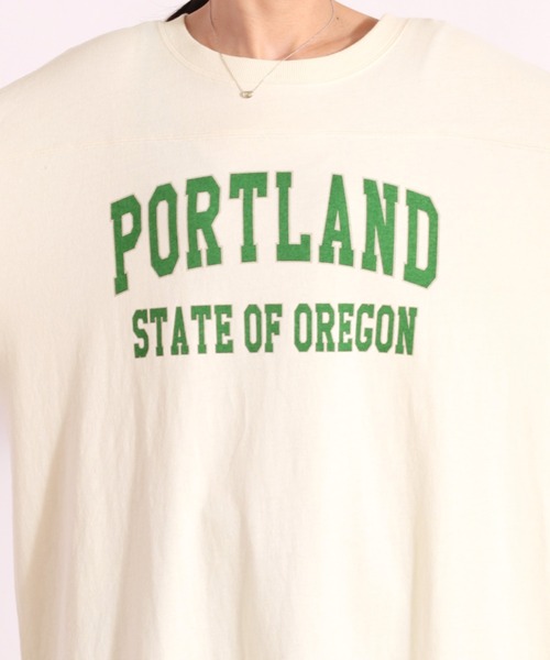 cepo（セポ）の「フットボールカットワンピース（ワンピース・レディース・オフホワイト/ブルー/チャコール・M）」の17枚目の写真