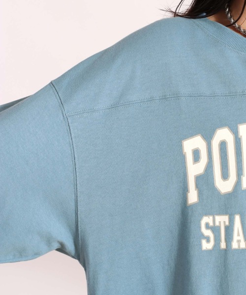 cepo（セポ）の「フットボールカットワンピース（ワンピース・レディース・オフホワイト/ブルー/チャコール・M）」の13枚目の写真