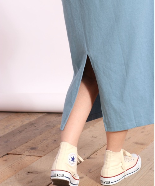 cepo（セポ）の「フットボールカットワンピース（ワンピース・レディース・オフホワイト/ブルー/チャコール・M）」の15枚目の写真