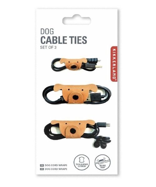 GEORGE'S（ジョージズ）の「ドッグケーブルタイ 3点セット / DOG CABLE TIES SET OF 3（収納グッズ・レディース・その他・FREE）」の3枚目の写真
