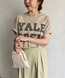CAPRICIEUX LE'MAGE | YALE BIGロゴTシャツ(Tシャツ/カットソー)