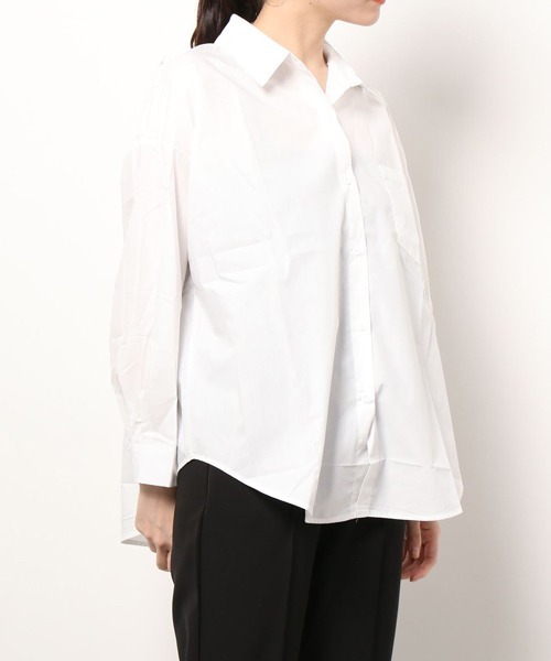 HALEY PESCA（ヘーリーペスカ）の「HALEY PESCA/ストライプカジュアルシャツ（シャツ/ブラウス・レディース・ホワイト/グリーン/ピンク・FREE）」の18枚目の写真