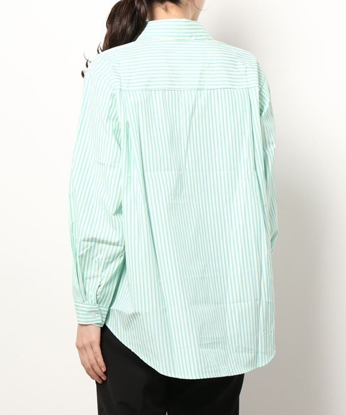 HALEY PESCA（ヘーリーペスカ）の「HALEY PESCA/ストライプカジュアルシャツ（シャツ/ブラウス・レディース・ホワイト/グリーン/ピンク・FREE）」の22枚目の写真