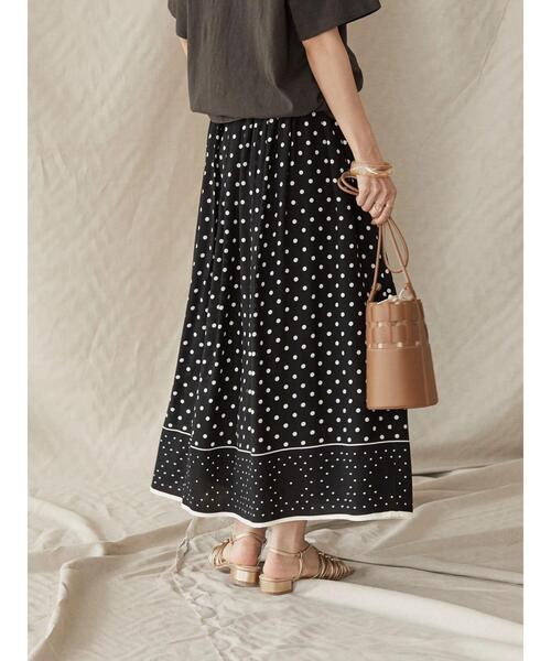 AMERICAN HOLIC(アメリカンホリック)の「パネル柄Dotスカート(スカート・レディース・ドット・M/L)」の3枚目の写真