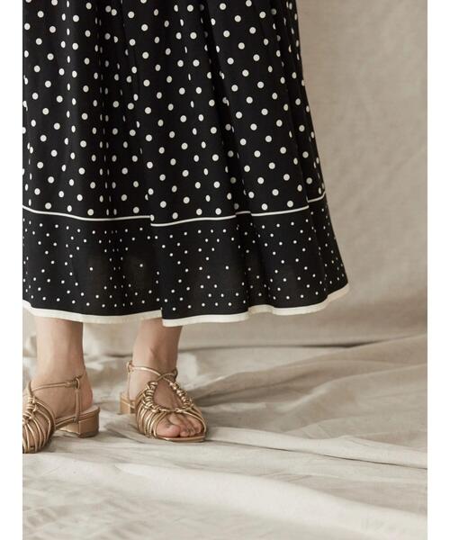 AMERICAN HOLIC(アメリカンホリック)の「パネル柄Dotスカート(スカート・レディース・ドット・M/L)」の6枚目の写真