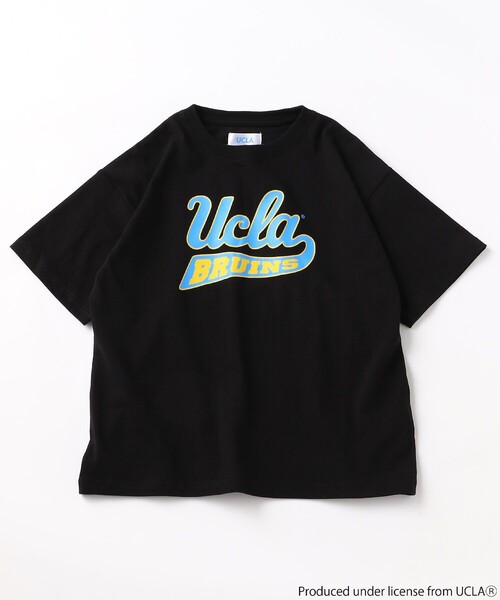 FREAK'S STORE(フリークスストア)の「UCLA/ユーシーエルエー 【WEB限定】 KID’S カレッジロゴ クルーネックTシャツ(Tシャツ/カットソー・キッズ・ホワイト/ブラック/グレー/ブルー/グリーン・120/130/140/150)」の3枚目の写真