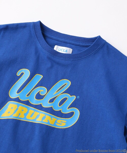 FREAK'S STORE(フリークスストア)の「UCLA/ユーシーエルエー 【WEB限定】 KID’S カレッジロゴ クルーネックTシャツ(Tシャツ/カットソー・キッズ・ホワイト/ブラック/グレー/ブルー/グリーン・120/130/140/150)」の7枚目の写真