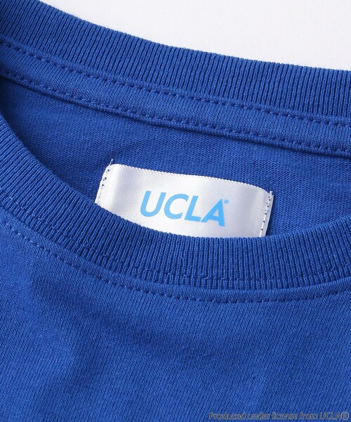 FREAK'S STORE(フリークスストア)の「UCLA/ユーシーエルエー 【WEB限定】 KID’S カレッジロゴ クルーネックTシャツ(Tシャツ/カットソー・キッズ・ホワイト/ブラック/グレー/ブルー/グリーン・120/130/140/150)」の8枚目の写真