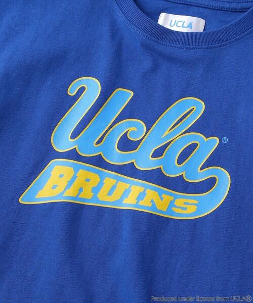 FREAK'S STORE(フリークスストア)の「UCLA/ユーシーエルエー 【WEB限定】 KID’S カレッジロゴ クルーネックTシャツ(Tシャツ/カットソー・キッズ・ホワイト/ブラック/グレー/ブルー/グリーン・120/130/140/150)」の9枚目の写真