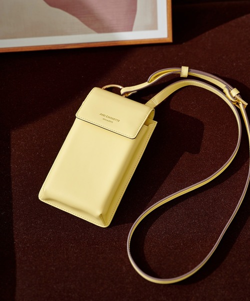 & chouette(アンドシュエット)の「マルチミニショルダー《ミニポーチシリーズ》(トートバッグ・レディース・オフホワイト/ピンク/ペールイエロー/フューシャピンク・FREE)」の2枚目の写真