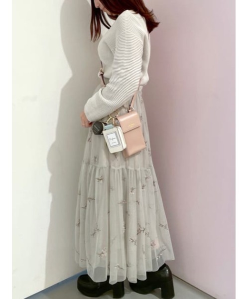 & chouette(アンドシュエット)の「マルチミニショルダー《ミニポーチシリーズ》(トートバッグ・レディース・オフホワイト/ピンク/ペールイエロー/フューシャピンク・FREE)」の8枚目の写真