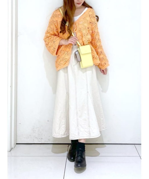& chouette(アンドシュエット)の「マルチミニショルダー《ミニポーチシリーズ》(トートバッグ・レディース・オフホワイト/ピンク/ペールイエロー/フューシャピンク・FREE)」の11枚目の写真