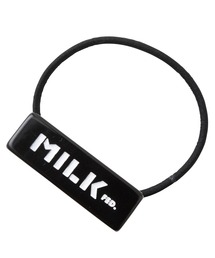 MILKFED. | BAR LOGO HAIR ELASTIC(ヘアゴム)