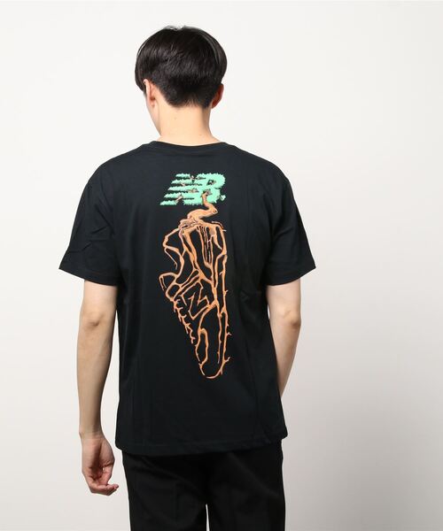 NEW BALANCE（ニューバランス）の「ニューバランス New Balance ショートスリーブTシャツ_（Tシャツ/カットソー・メンズ・グレー/ブラック・M/LL/S/L）」の5枚目の写真