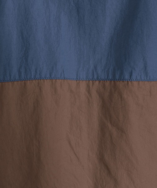 studio CLIP（スタディオクリップ）の「【撥水/ポケッタブル】レジャーバイカラーマウンテンパーカー（マウンテンパーカー・レディース・ベージュ/カーキ/ブラウン/ピンク・FREE）」の14枚目の写真