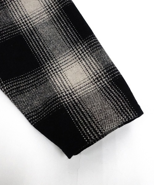 EGO TRIPPING（エゴトリッピング）の「mj8594-EGO×PROPA WOOL HOODIE ROBE　ローブ（カバーオール・メンズ・アイボリー/グリーン・46/48）」の18枚目の写真