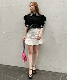 【Narcissus】シャーリングフリルスカート