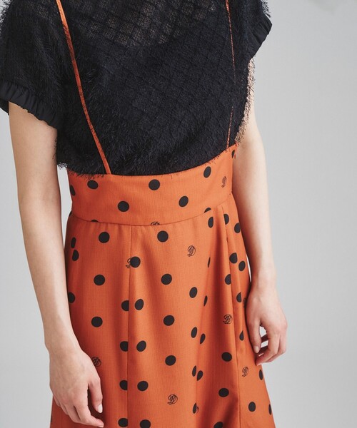 Diagram（ダイアグラム）の「フリンジトップ（Tシャツ/カットソー・レディース・ブラック/ゴールド・36）」の7枚目の写真