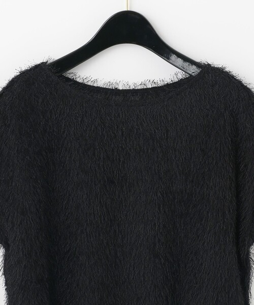 Diagram（ダイアグラム）の「フリンジトップ（Tシャツ/カットソー・レディース・ブラック/ゴールド・36）」の6枚目の写真