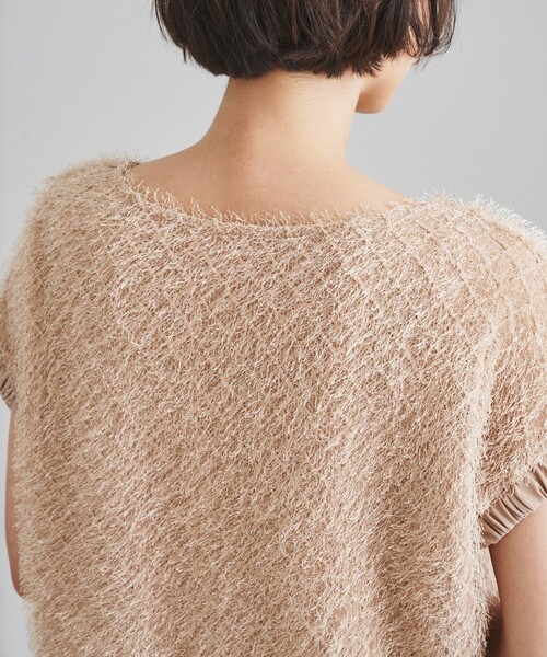 Diagram（ダイアグラム）の「フリンジトップ（Tシャツ/カットソー・レディース・ブラック/ゴールド・36）」の22枚目の写真