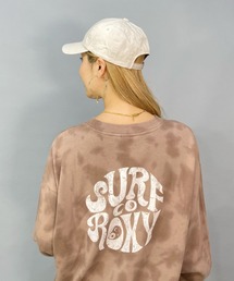 ROXY/ロキシー ビッグシルエット/オーバーサイズ/無地/タイダイ柄バックプリントスウェット/トレーナー RPO224015