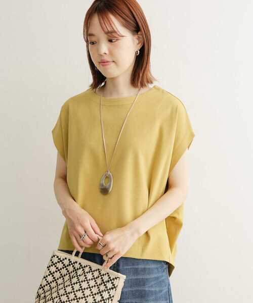 URBAN RESEARCH DOORS(アーバンリサーチドアーズ)の「コットンタックフレンチプルオーバー(Tシャツ/カットソー・レディース・ブラック/レッド/オフホワイト/イエロー/ロイヤルブルー・MEDIUM)」の20枚目の写真