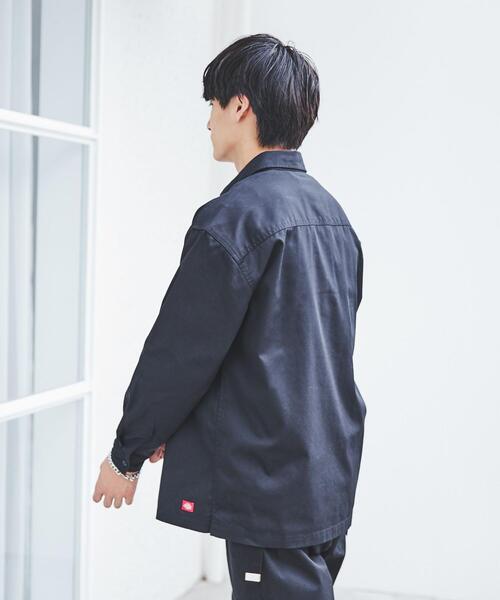 Dickies(ディッキーズ)の「Dickies(ディッキーズ)100th別注ワークシャツ(セットアップ対応)(シャツ/ブラウス・メンズ・ブラック/ベージュ・SMALL/MEDIUM/LARGE/X-LARGE)」の10枚目の写真