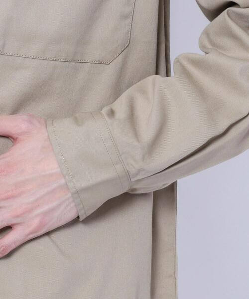 Dickies(ディッキーズ)の「Dickies(ディッキーズ)100th別注ワークシャツ(セットアップ対応)(シャツ/ブラウス・メンズ・ブラック/ベージュ・SMALL/MEDIUM/LARGE/X-LARGE)」の22枚目の写真