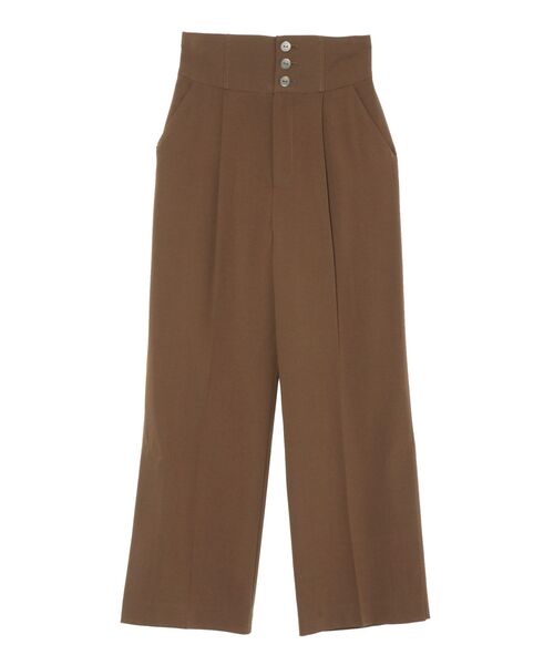 LAGUNAMOON（ラグナムーン）の「コルセットスリットパンツ（その他パンツ・レディース・グリーン/ブラウン/ベージュ・SMALL/MEDIUM）」の2枚目の写真