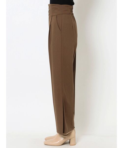 LAGUNAMOON（ラグナムーン）の「コルセットスリットパンツ（その他パンツ・レディース・グリーン/ブラウン/ベージュ・SMALL/MEDIUM）」の5枚目の写真