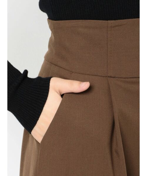 LAGUNAMOON（ラグナムーン）の「コルセットスリットパンツ（その他パンツ・レディース・グリーン/ブラウン/ベージュ・SMALL/MEDIUM）」の9枚目の写真