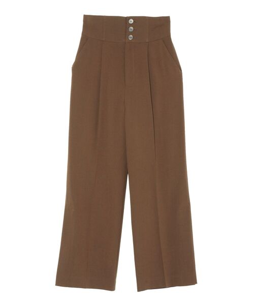 LAGUNAMOON（ラグナムーン）の「コルセットスリットパンツ（その他パンツ・レディース・グリーン/ブラウン/ベージュ・SMALL/MEDIUM）」の17枚目の写真