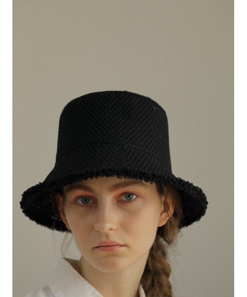 AMAIL（アマイル）の「Hemp miky hat（ハット・レディース・ブラック/ベージュ/アイボリー・FREE）」の21枚目の写真