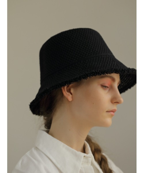 AMAIL（アマイル）の「Hemp miky hat（ハット・レディース・ブラック/ベージュ/アイボリー・FREE）」の20枚目の写真