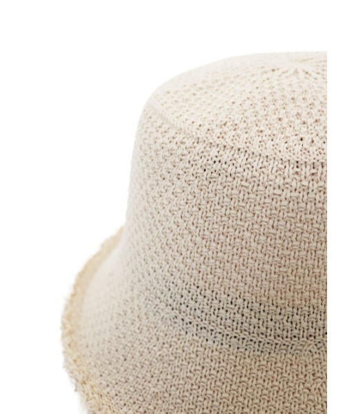 AMAIL（アマイル）の「Hemp miky hat（ハット・レディース・ブラック/ベージュ/アイボリー・FREE）」の15枚目の写真