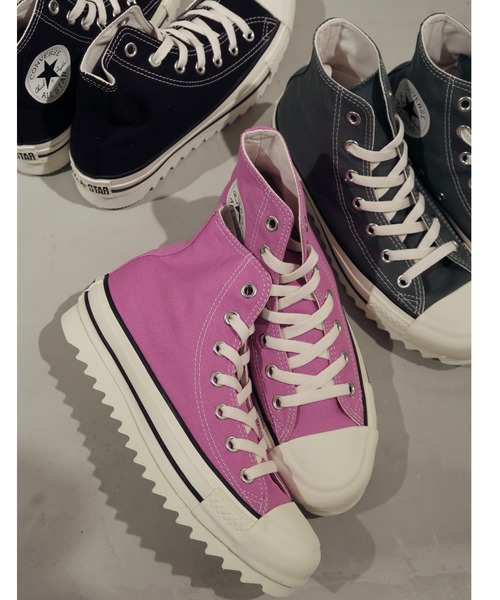 CONVERSE（コンバース）の「converse コンバース AS BT SHARKSOLE HI オールスター BT シャークソール HI 31306891 PINK（スニーカー・メンズ・ピンク・3h/7/10h/4/8h/4h/9/7h/9h/6h/8/5/5h）」の2枚目の写真