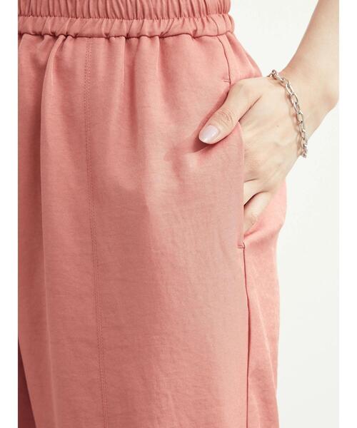 Green　Parks（グリーンパークス）の「・ELENCARE DUE ジョガーパンツ（その他パンツ・レディース・ブラック/ピンク/アイボリー/ライトカーキ・FREE）」の12枚目の写真