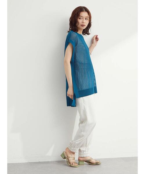 Green　Parks（グリーンパークス）の「・ELENCARE DUE ジョガーパンツ（その他パンツ・レディース・ブラック/ピンク/アイボリー/ライトカーキ・FREE）」の22枚目の写真