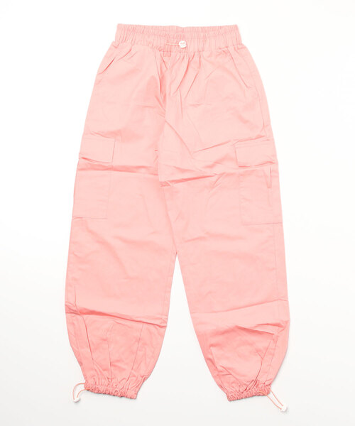 Bloom Closet（ブルームクローゼット）の「ウェザークロスカラーカーゴパンツ（カーゴパンツ・レディース・ピンク/イエロー・MEDIUM/LARGE）」の2枚目の写真