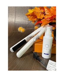 BEAUTY IS ON YOUR SIDE（ビューティーイズオンユアーサイド）の「BEAUTY IS ON YOUR SIDE　BOYS TOKYO SELECT　リングイング　ヘアミルクDL＋ストレッチウォーマーセット(BT)（美容器具・レディース）」