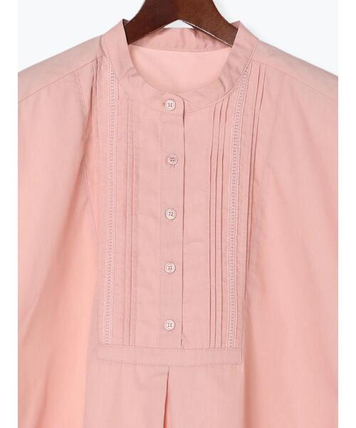 Te chichi(テチチ)の「ピンタックレースチュニックシャツ(チュニック・レディース・オフホワイト/ピンク/ブラック・フリ-)」の15枚目の写真