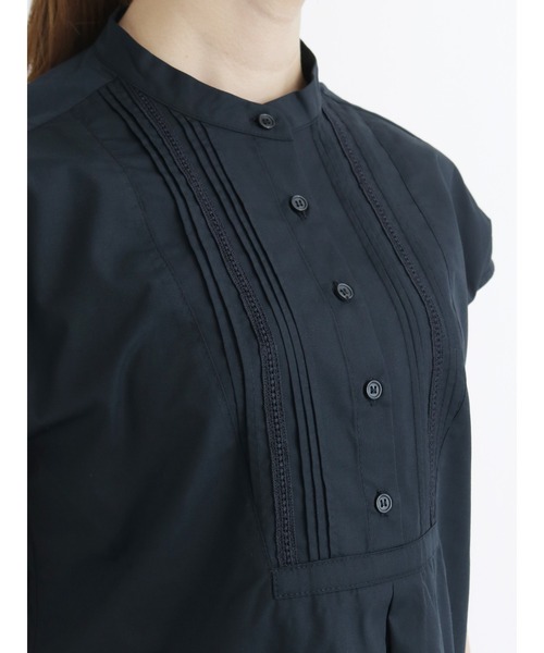 Te chichi(テチチ)の「ピンタックレースチュニックシャツ(チュニック・レディース・オフホワイト/ピンク/ブラック・フリ-)」の9枚目の写真