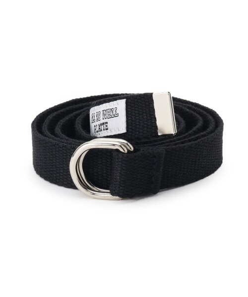 PINK-latte（ピンクラテ）の「Dカンベルト（ベルト・キッズ・ダークグリーン/アイボリー/ブラック・00）」の2枚目の写真