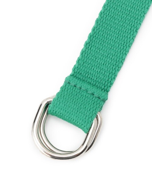 PINK-latte（ピンクラテ）の「Dカンベルト（ベルト・キッズ・ダークグリーン/アイボリー/ブラック・00）」の6枚目の写真