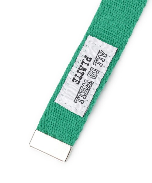 PINK-latte（ピンクラテ）の「Dカンベルト（ベルト・キッズ・ダークグリーン/アイボリー/ブラック・00）」の7枚目の写真