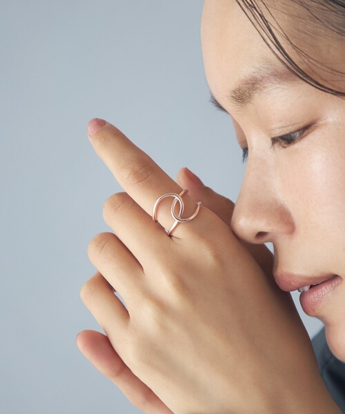 Jouete（ジュエッテ）の「[ジェンダレス] リング（リング・レディース・ダークブラウン/イエローゴールド/ブラック系その他/ピンクゴールド・#17/#9/#13/13号/9号/17号）」の8枚目の写真