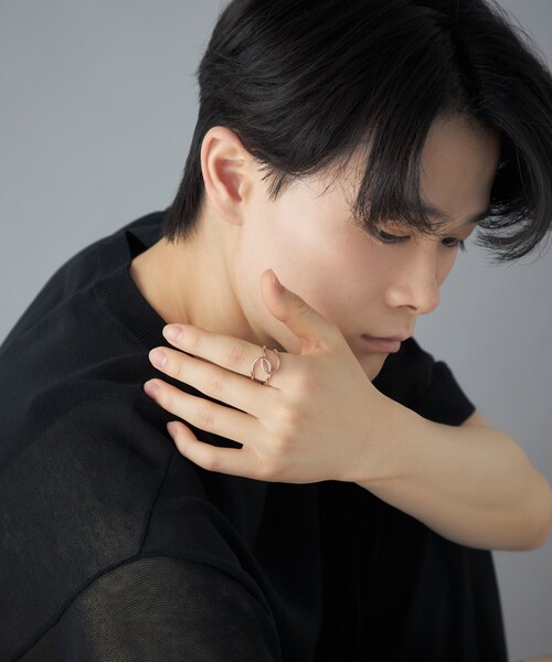 Jouete（ジュエッテ）の「[ジェンダレス] リング（リング・レディース・ダークブラウン/イエローゴールド/ブラック系その他/ピンクゴールド・#17/#9/#13/13号/9号/17号）」の6枚目の写真