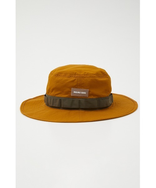 SLY（スライ）の「DUALABLE WATER-REPELLENT HAT デュアラブルウォーターリペラント バケットハット（ハット・レディース・ブラック/キャメル・FREE）」の18枚目の写真