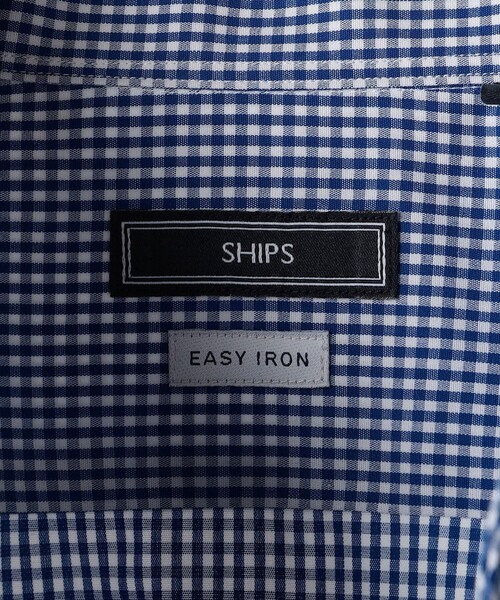 SHIPS(シップス)の「SHIPS: イージーアイロン ギンガムチェック イタリアンボタンダウン シャツ(シャツ/ブラウス・メンズ・ネイビー・40/38/39/41/42/37)」の14枚目の写真
